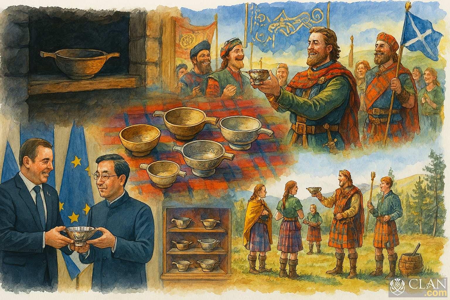 The Tradition of the Scottish Quaich | CLAN