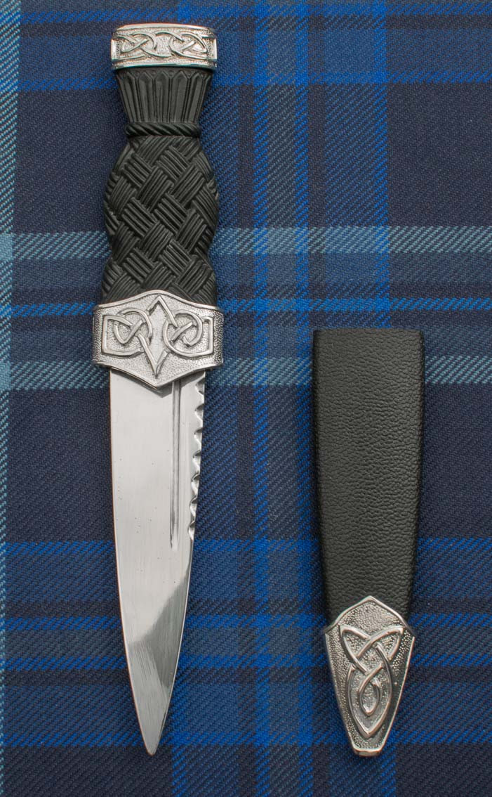 Celtic Knot Sgian Dubh CLAN