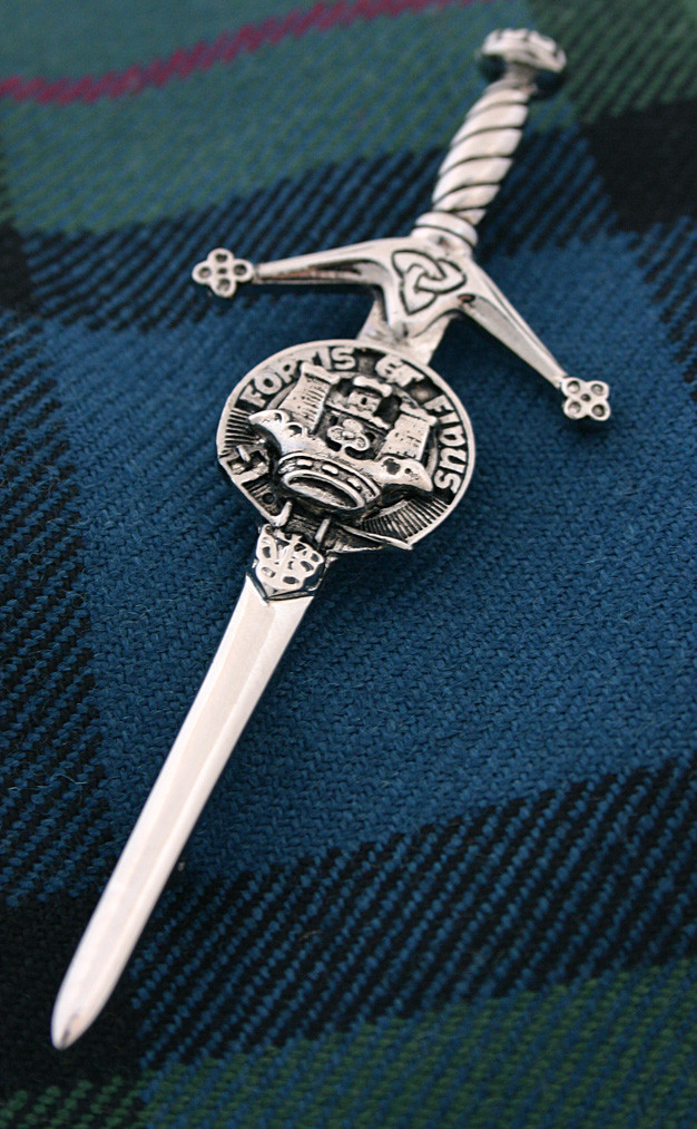 Irish Kilt Pin Clan Crest - Scottish Lion