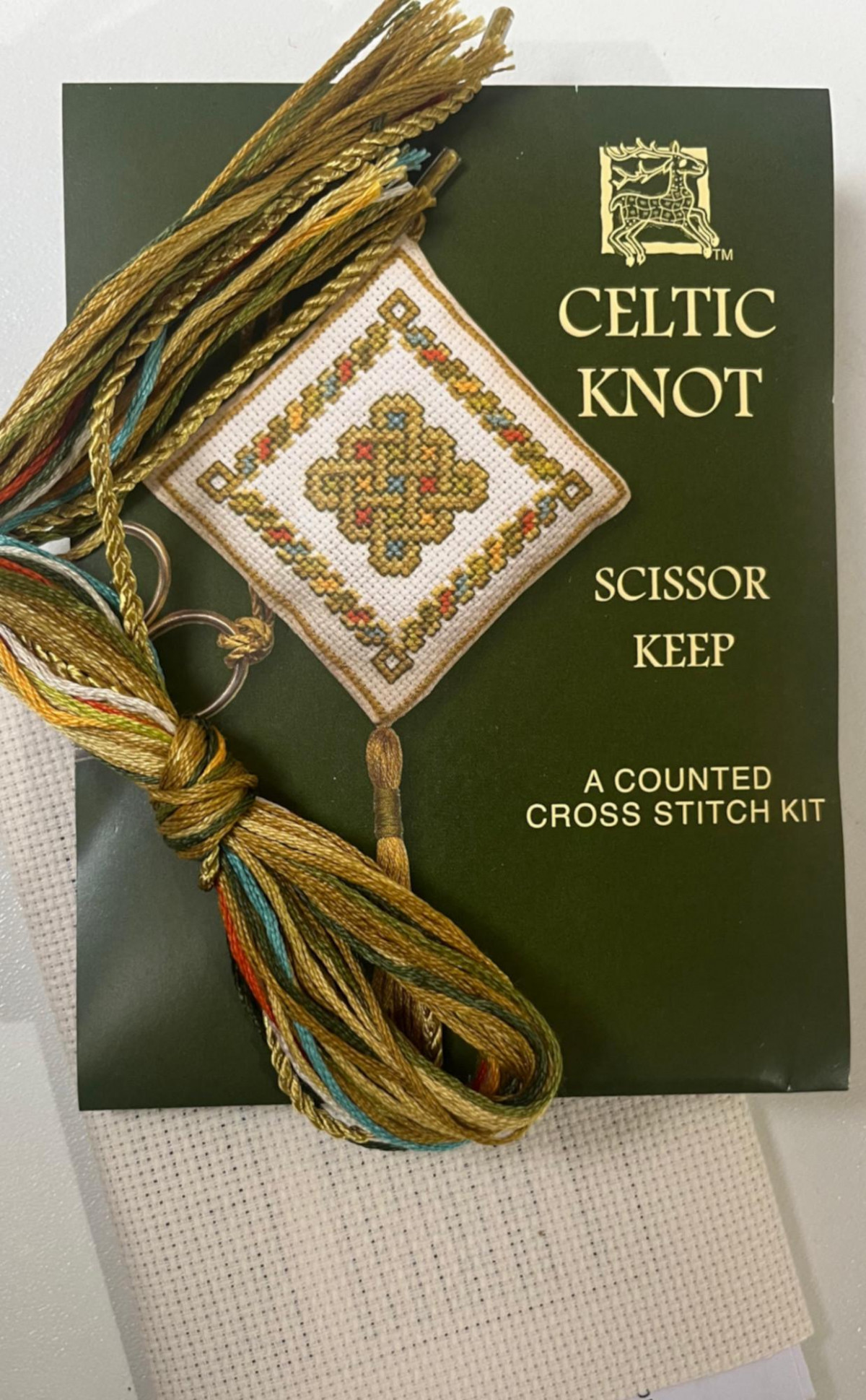 clan Cross Stitch Celtic Cross Kit