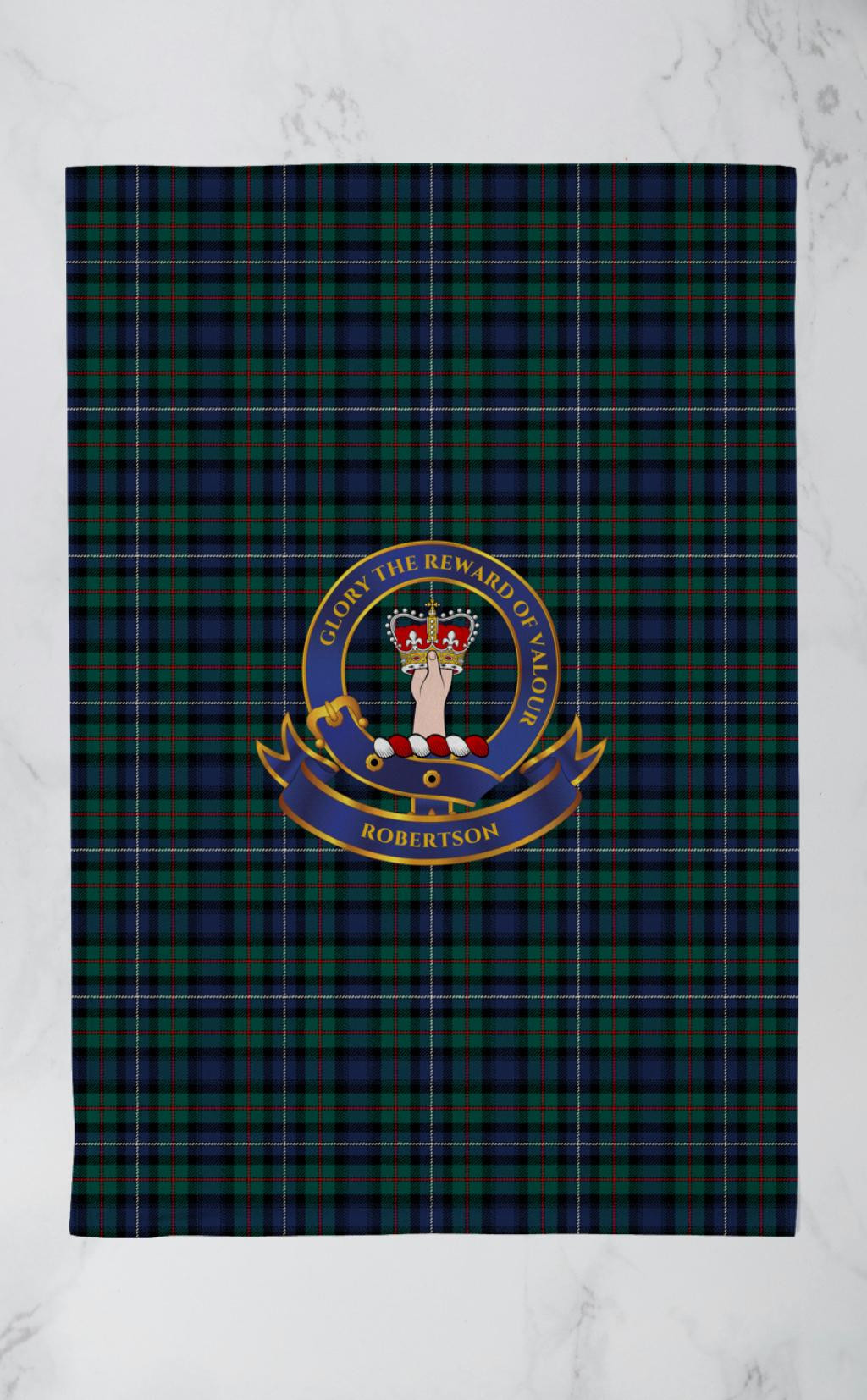 Full‑Cover Clan Crest Tea Towel CLAN