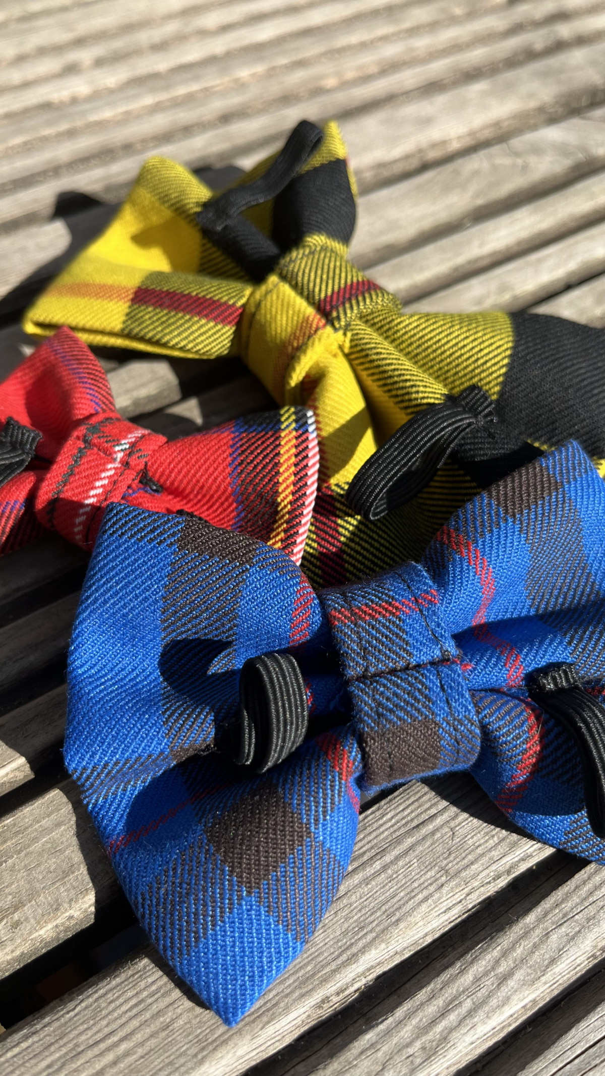 Handmade Tartan Dog Bow Tie CLAN