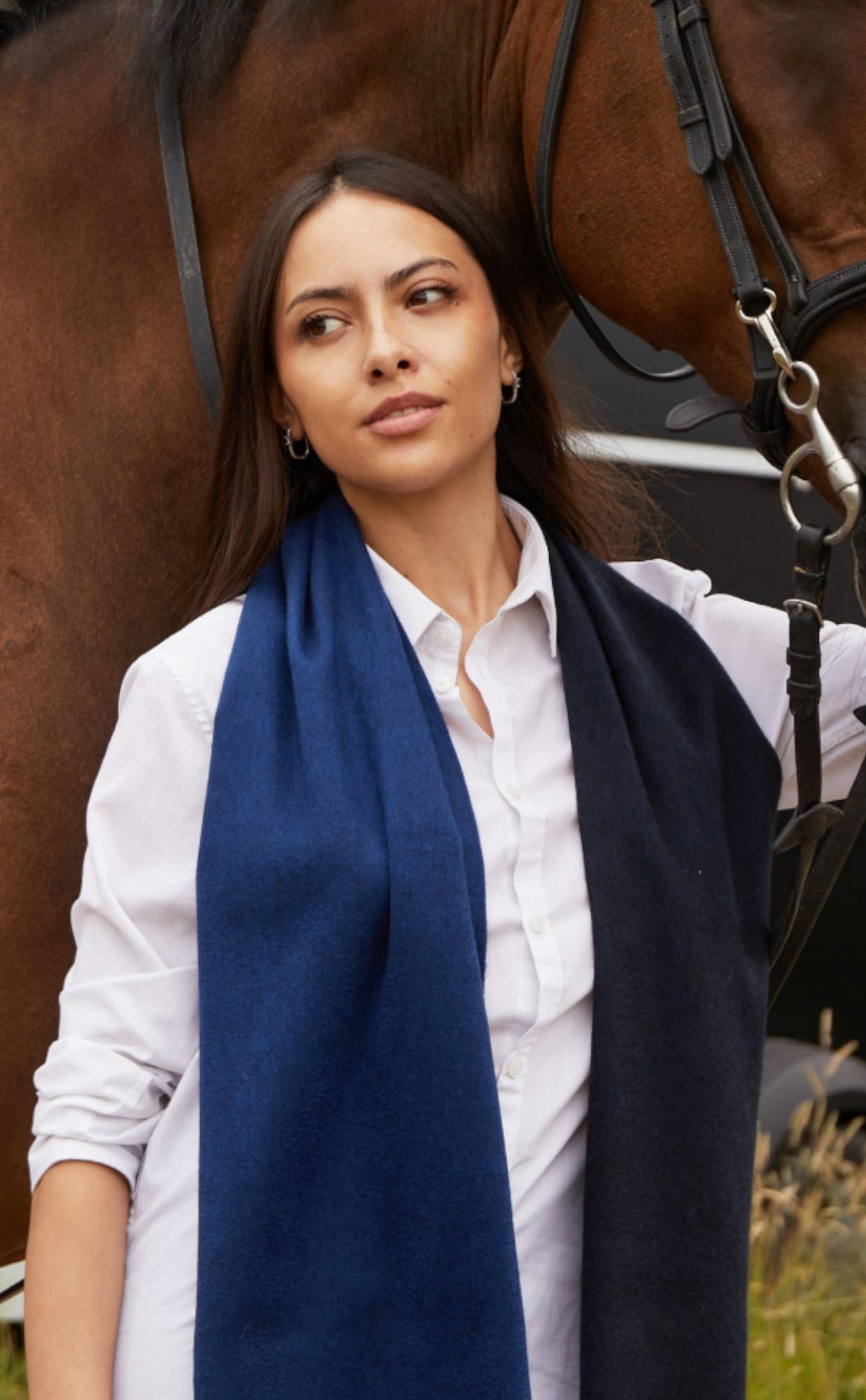 Reversible Cashmere Scarf | CLAN