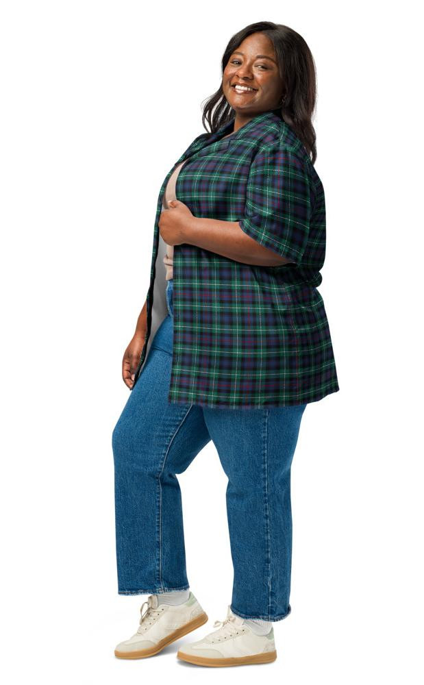 Tartan Short‑Sleeved Shirt | CLAN