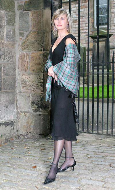 Tartan Silk Stole - Donaldsons Of Scotland