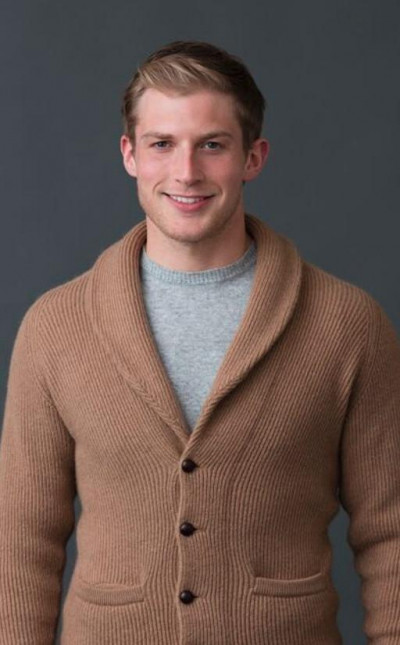 CLANE - CLANE NORDIC WEST SHAPE CARDIGAN サイズ２ shawl_collar_camelhair_cardiga