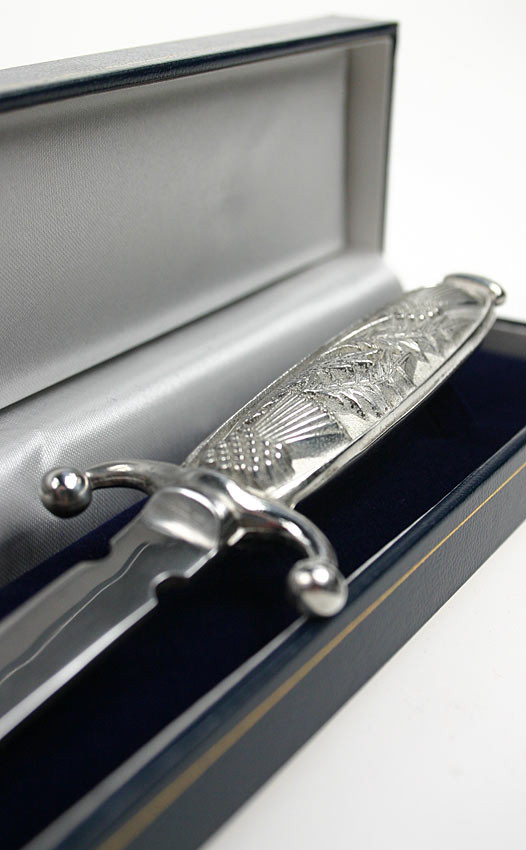 Letter Opener Thistle Clan By Scotweb