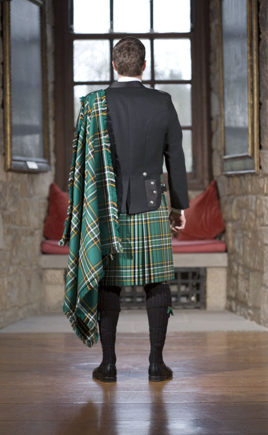 kilt shoulder plaid