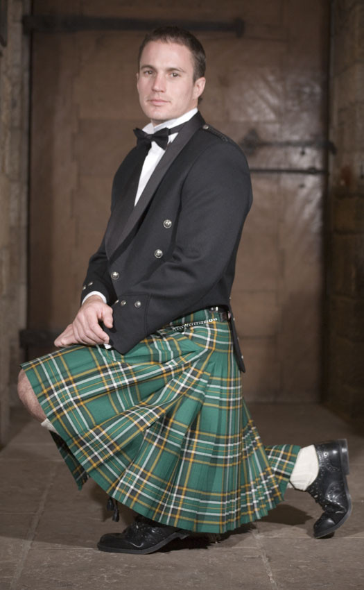 Irish Traditional 8 Yard Kilt and 