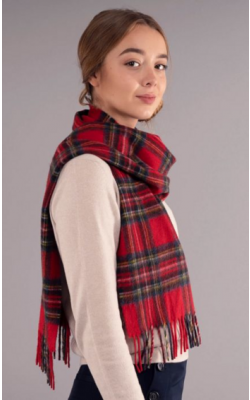 Classic Fine Wool Tartan Scarf | CLAN