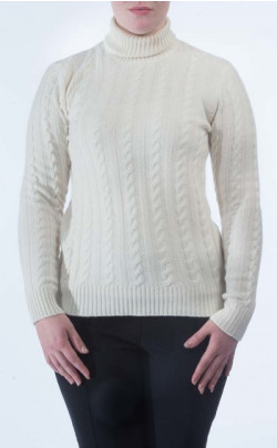 Luxury Cashmere Roll Neck Jumper