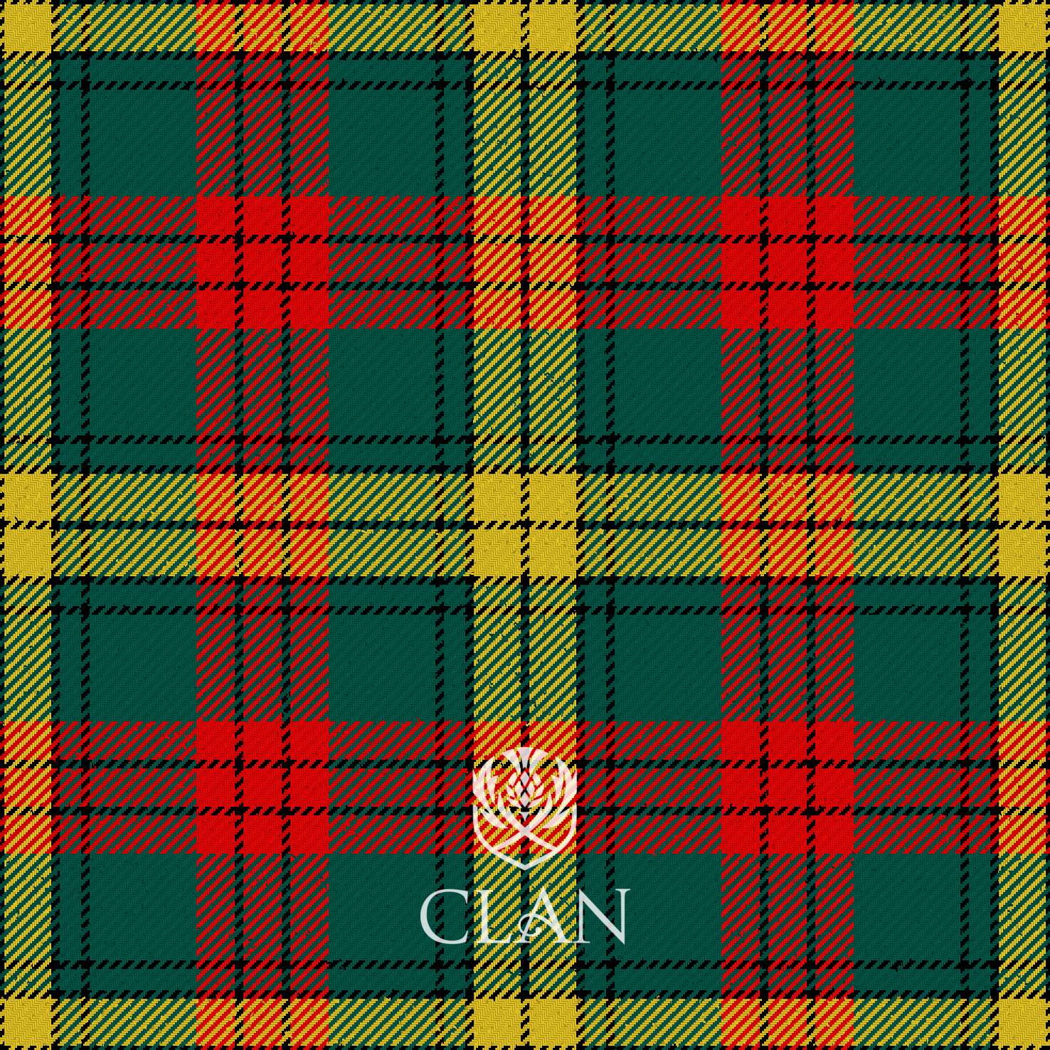 MacMillan Society of Glasgow Tartan Polo Shirt main image 1