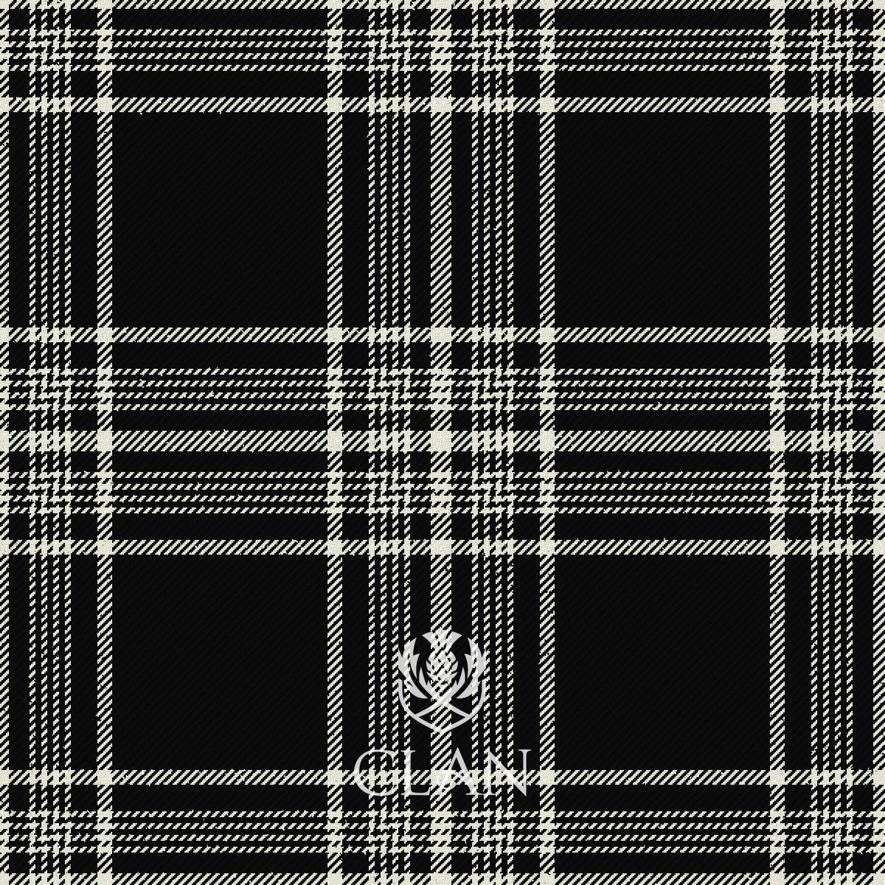 Tartan rayures rouge Tissu tartan noir et blanc
