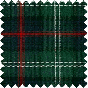 Sutherland Old Ancient Clan 100% Wool Scottish Tartan Tie - Traditional Wool Tie - View #5