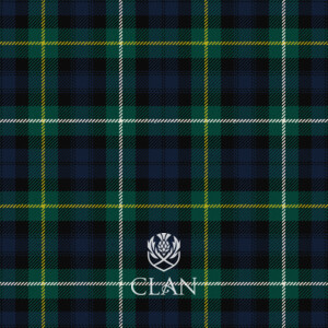 Cravatta Uomo Tartan Scozzese Campbell Of Argyll - Lana Acrilica Fatta A Mano - House Of Scottish