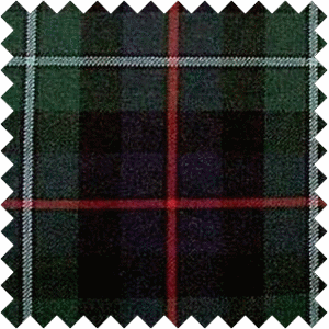 Men's Pure Wool Tartan Tie - Woven In Scotland, Campbell Of Cawdor Modern Pattern, 142cm - View #6